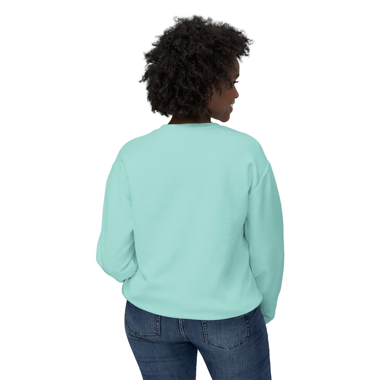 Respect The Locals (Pond) Unisex Lightweight Crewneck Sweatshirt