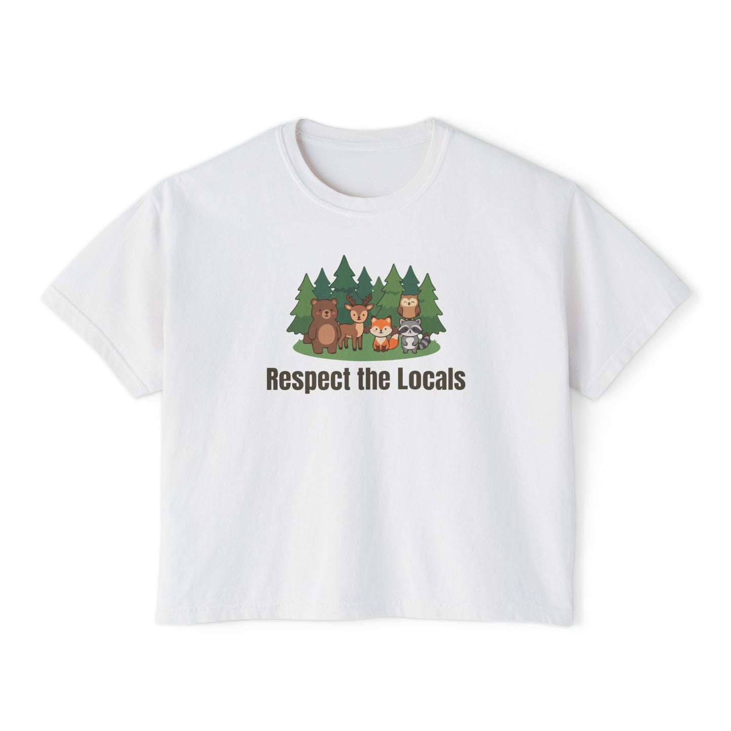 Forest Locals Women's Boxy Tee