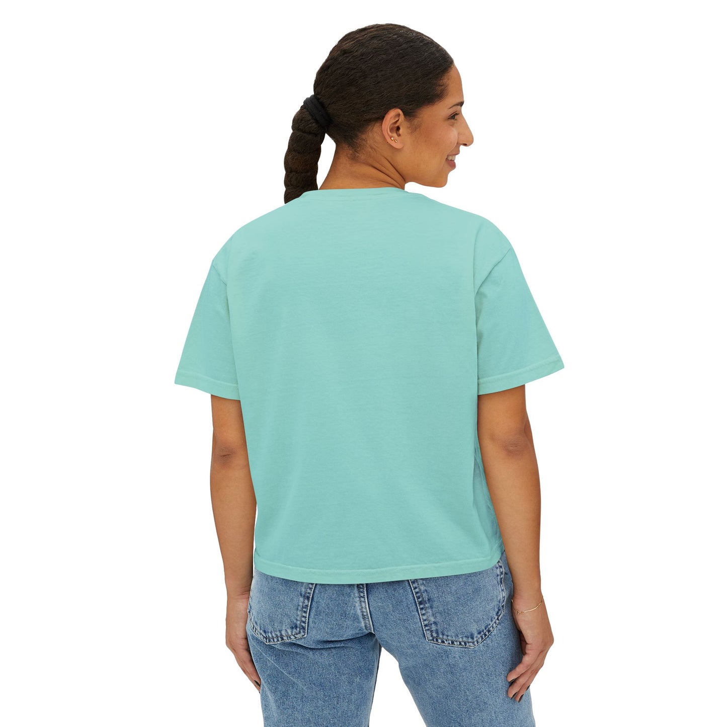 Respect The Locals (Pond) Women's Boxy Tee