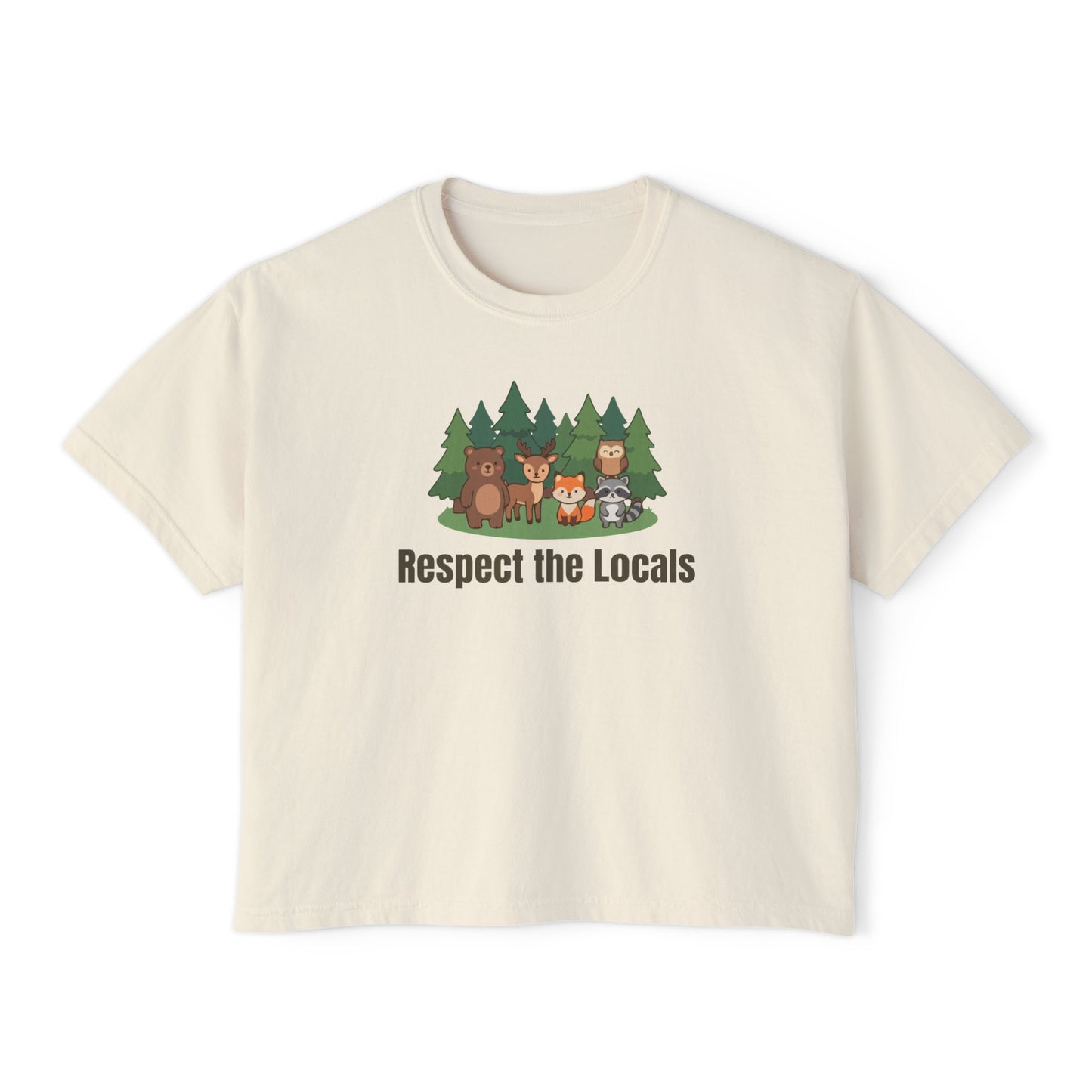 Forest Locals Women's Boxy Tee