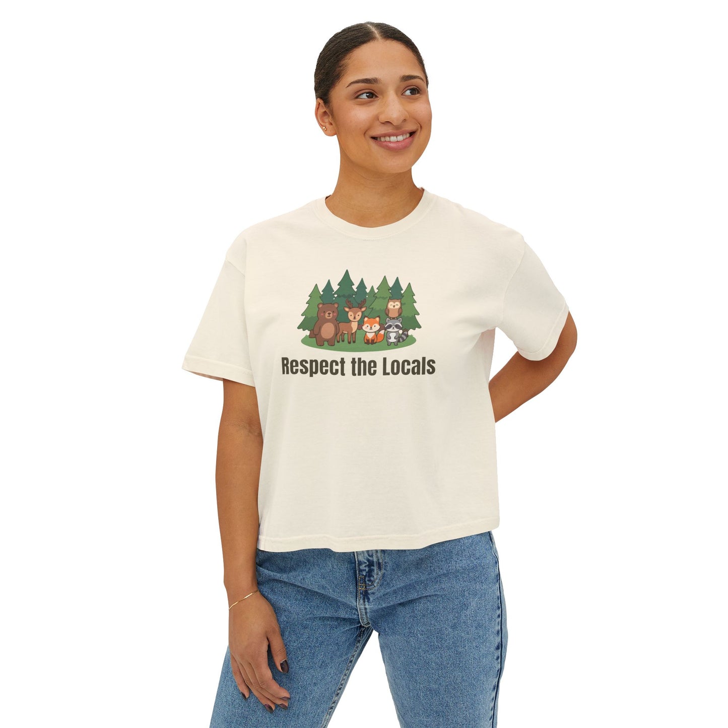 Forest Locals Women's Boxy Tee