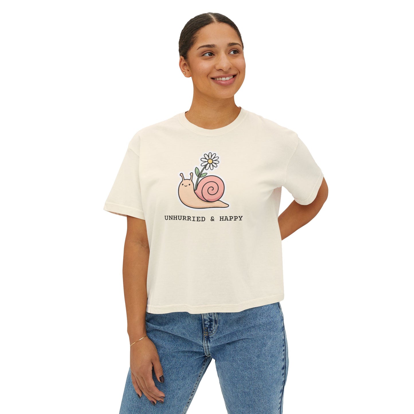 Unhurried Women's Boxy Tee