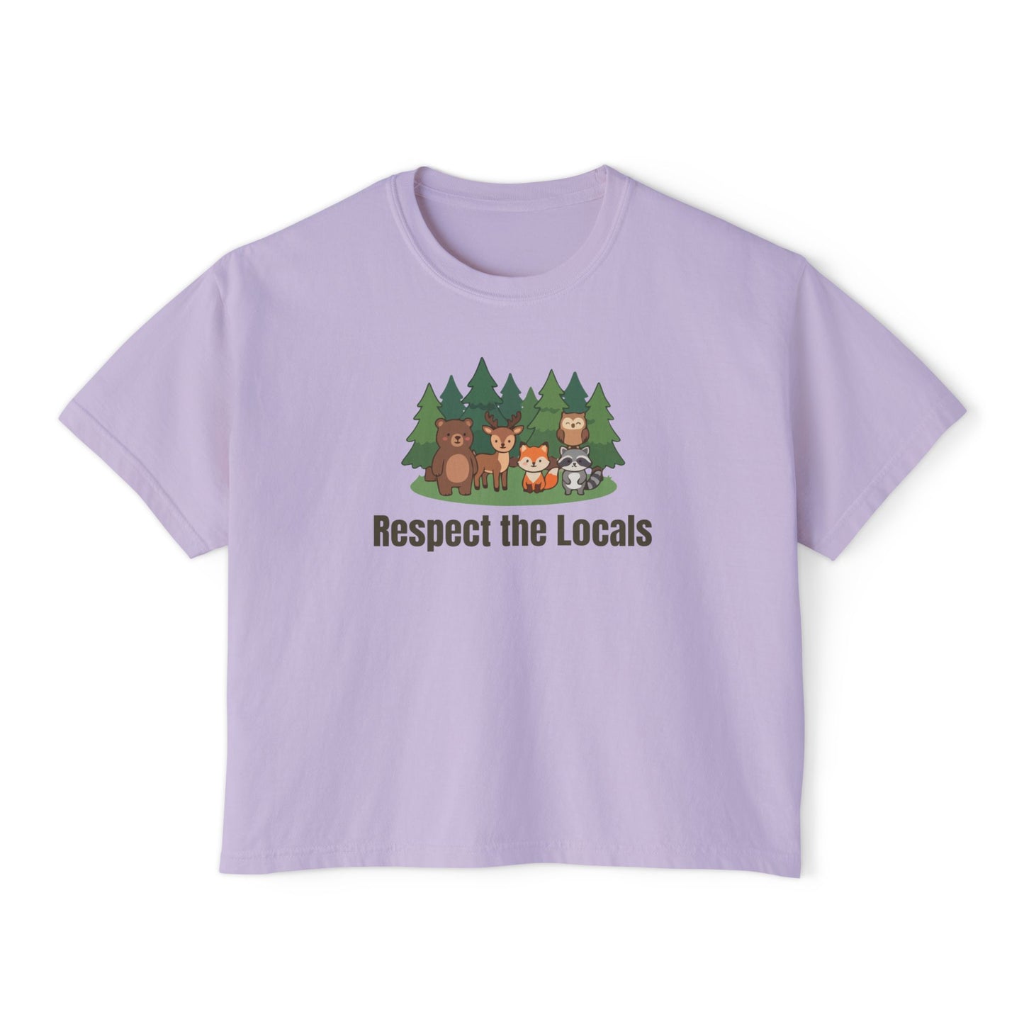 Forest Locals Women's Boxy Tee