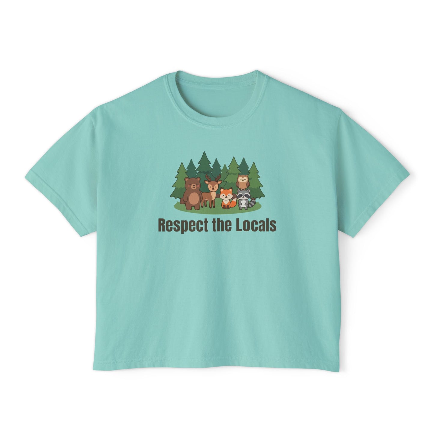 Forest Locals Women's Boxy Tee