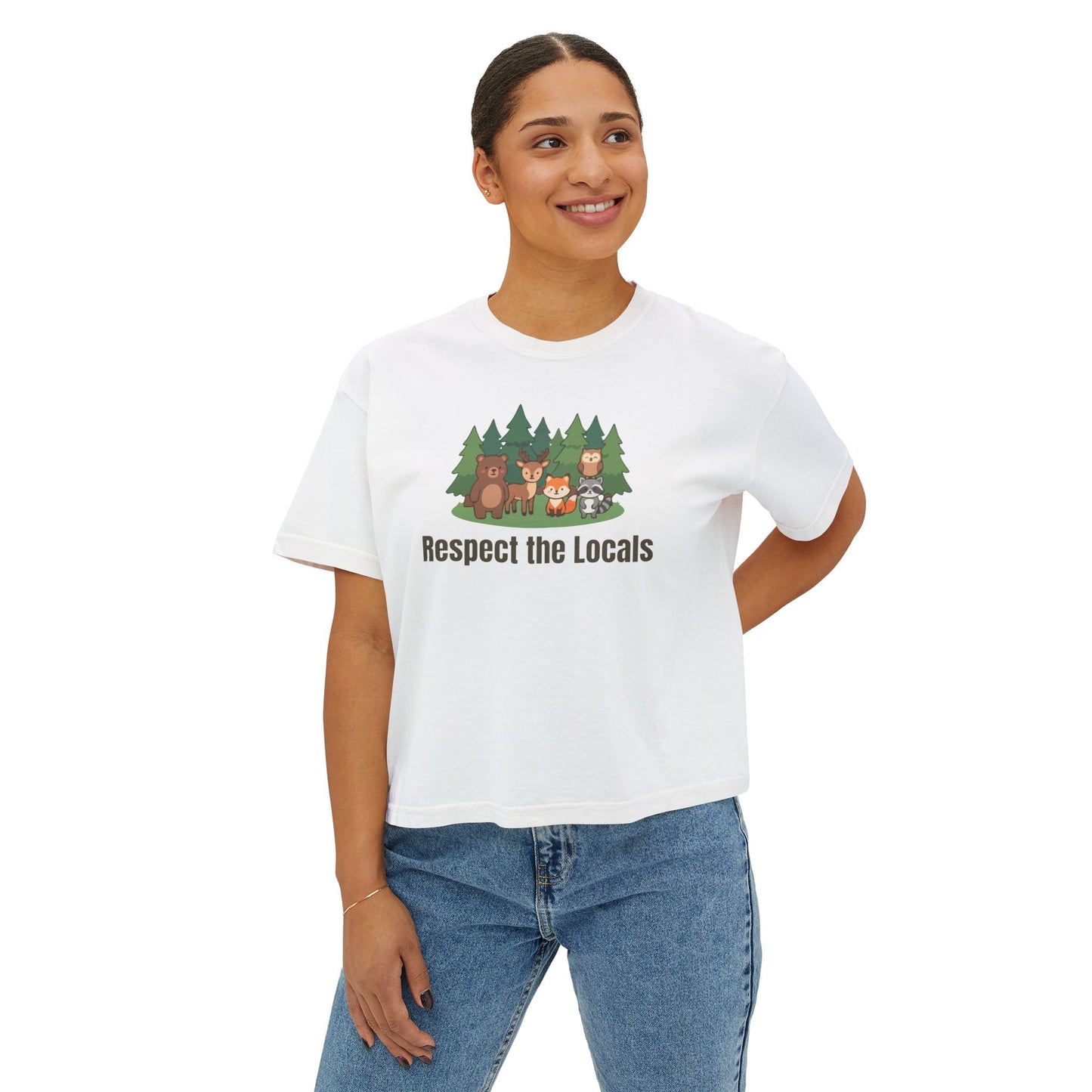 Forest Locals Women's Boxy Tee