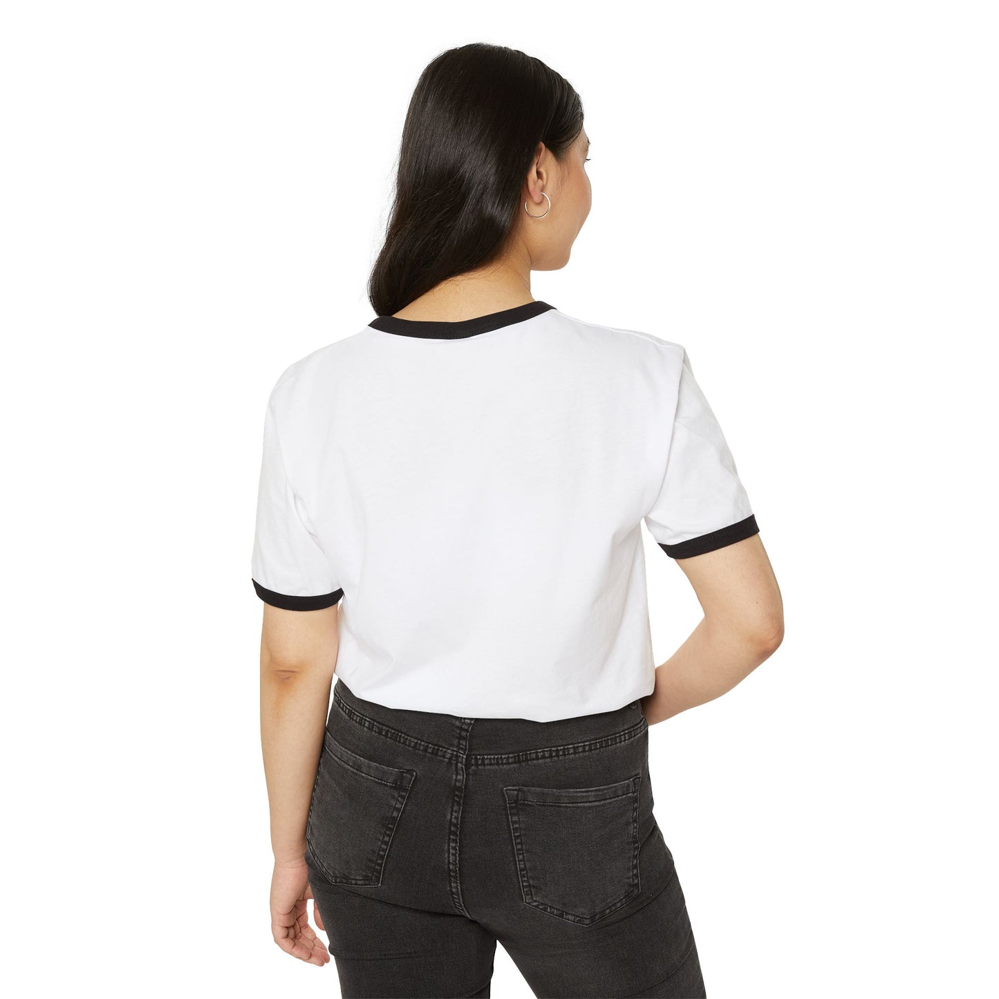 Booked & Busy Unisex Cotton Ringer T-Shirt