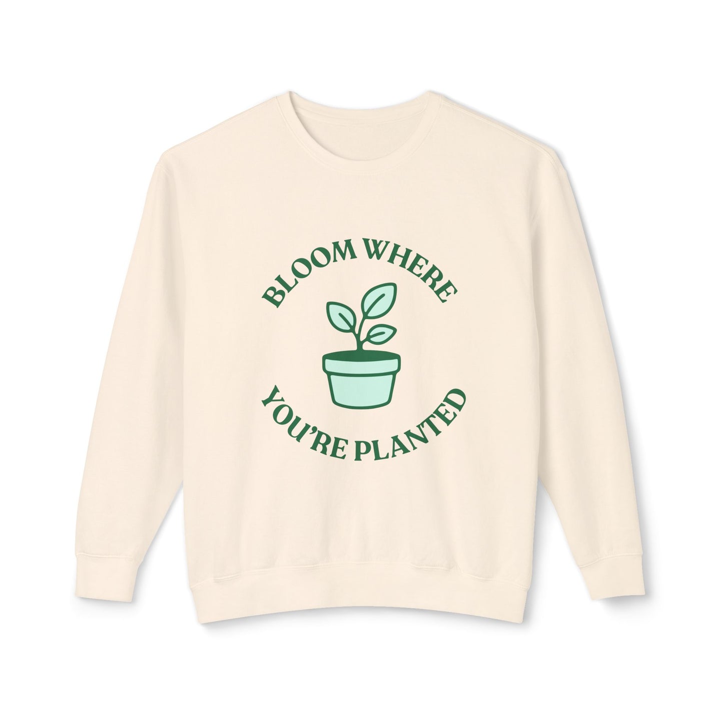 Bloom Unisex Lightweight Crewneck Sweatshirt